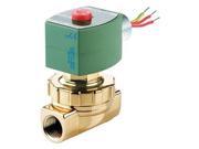 Solenoid Valve Steam and Hot Water 3 4In