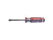Nut Driver, Hex 6mm, Red, Steel Nut Driver, Hex 6mm, Red, Steel