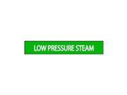 Pipe Mrkr Low Pressure Steam 8 In orGrtr