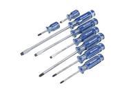 Screwdriver Set Slotted Phillips 8 Pc