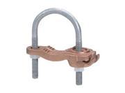 Pipe Ground Clamp 4AWG W 10In