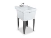 Utility Sink With Legs And Faucet