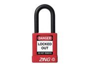 Lockout Padlock KD Red 1 4In Shackle Dia