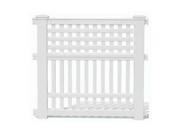 32 WHT GrandView Fence Pack of 8