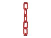 Plastic Chain Red 2 In x 50 ft