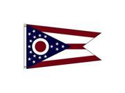 Ohio Flag 5x8 Ft Nylon