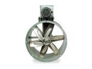 Tubeaxial Fan w Drive Pkg 208 230 460 V