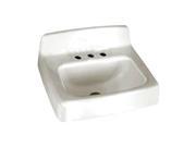 Lavatory Sink Wall White