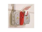 Wall Switch Lockout Red 5 16 In. Dia.