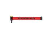 R Poly Fabric Restricted Area Banner 5pk