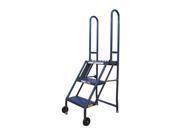 Rolling Ladder Hndrl Platfm 30 In H