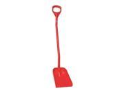Shovel 10 1 4 in x 50 in Poly Red