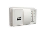 Low V Thermostat Heat Only White