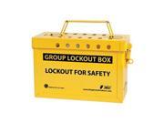 Group Lockout Box 13 Locks Max Yellow