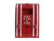 Fire Alarm Pull Station Red L 3 1 8 In