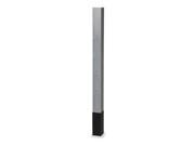Service Pole 15Ft 2In Gray w Divider
