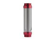 Clear Tube Grease Gun Barrel Red Ends