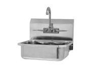 Hand Wash Sink SS Wall Mount