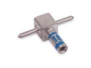 Tee Connector 16 to 14 AWG Blue PK20