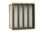 V Bank Air Filter 24 In. W 24 In. H