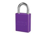 Lockout Padlock KA Purple 1 4 In. PK6