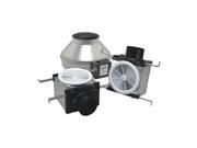 Exhaust Fan Kit 8 In. L Galvanized Steel