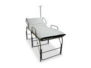 FSI F EM 560A HBSR Medical Field Cot with IV Pole Blue