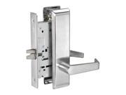 Mortise Lockset Satin Chrome Passage