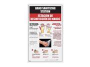 Bilingual Hand Sanitizing Poster Multi Best Sanitizers Inc. LT10008