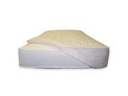 Naturepedic Quilted Mattress Topper Crib Fitted PC93
