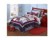 My World Fireman Full Queen Quilt with 2 Shams