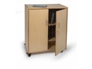 Whitney Brothers Tablet Storage Cabinet
