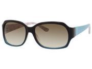 Juicy Couture Juicy 522 S Sunglasses In Color Brown Aqua Fade brown gradient