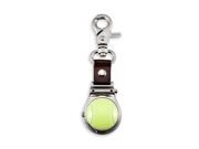 Green Tennis Ball Pocket Backpack Belt Clip On Watch