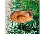 Achla Designs Antiqued Brass Bird Bath