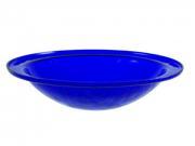 Achla Crackle Glass Bowl Cobalt Blue no cradle