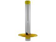 Nelson Products Tube Feeder Tray Yellow
