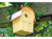Heartwood Twitter Junction Bird House Yellow