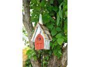 Heartwood Flock of Ages Bird House White
