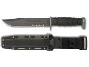 Ka bar Knives D2 Fixed Blade Partially Serrated Knife w Hard Sheath