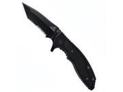 Gerber Torch II Tanto G 10 Black Serrated Tanto Knife