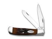 Bear Sons Cutlery 3 Red Stag Bone 2 Blade Little Trapper