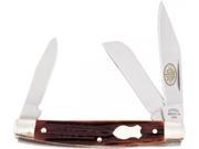Kutmaster Catskill Series Serpentine 3 Blade Pocket Knife with Jigged Bone