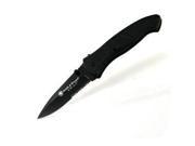 Smith Wesson SWAT Large Magic Knife with Black Aluminum Handle and Black