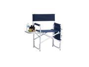Picnic Plus Directors Sport Chair with Folding Side Table Side Panel Pock