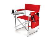 Picnic Time Red Portable Folding Sports Camping Chair