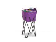 Picnic Plus Insulated Tub Cooler with Stand Purple