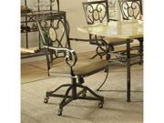 Set of 2 Brookside Oval Caster Chairs