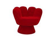 LumiSource CHR MITT3529 R Mitt Chair Regular Size Red