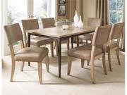 Charleston 7 piece Rectangle Dining Set With Parson Chairs